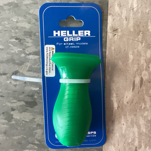 Heller Grip Rasp Handle - Green