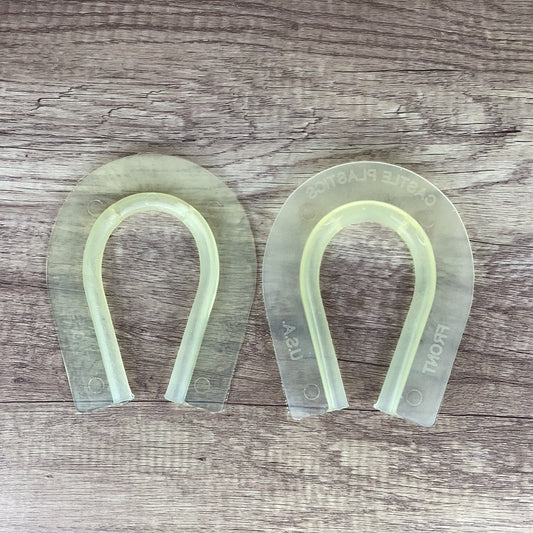 Sno Rim Front Clear Pad, PER PAIR