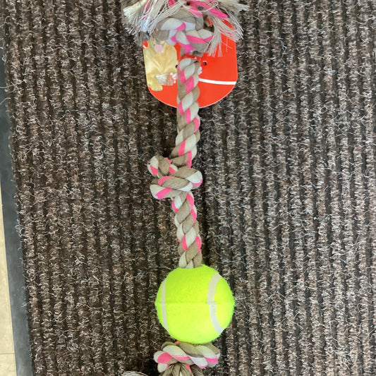 MAMMOTH 3-KNOT TUG WITH BALL-20" MED