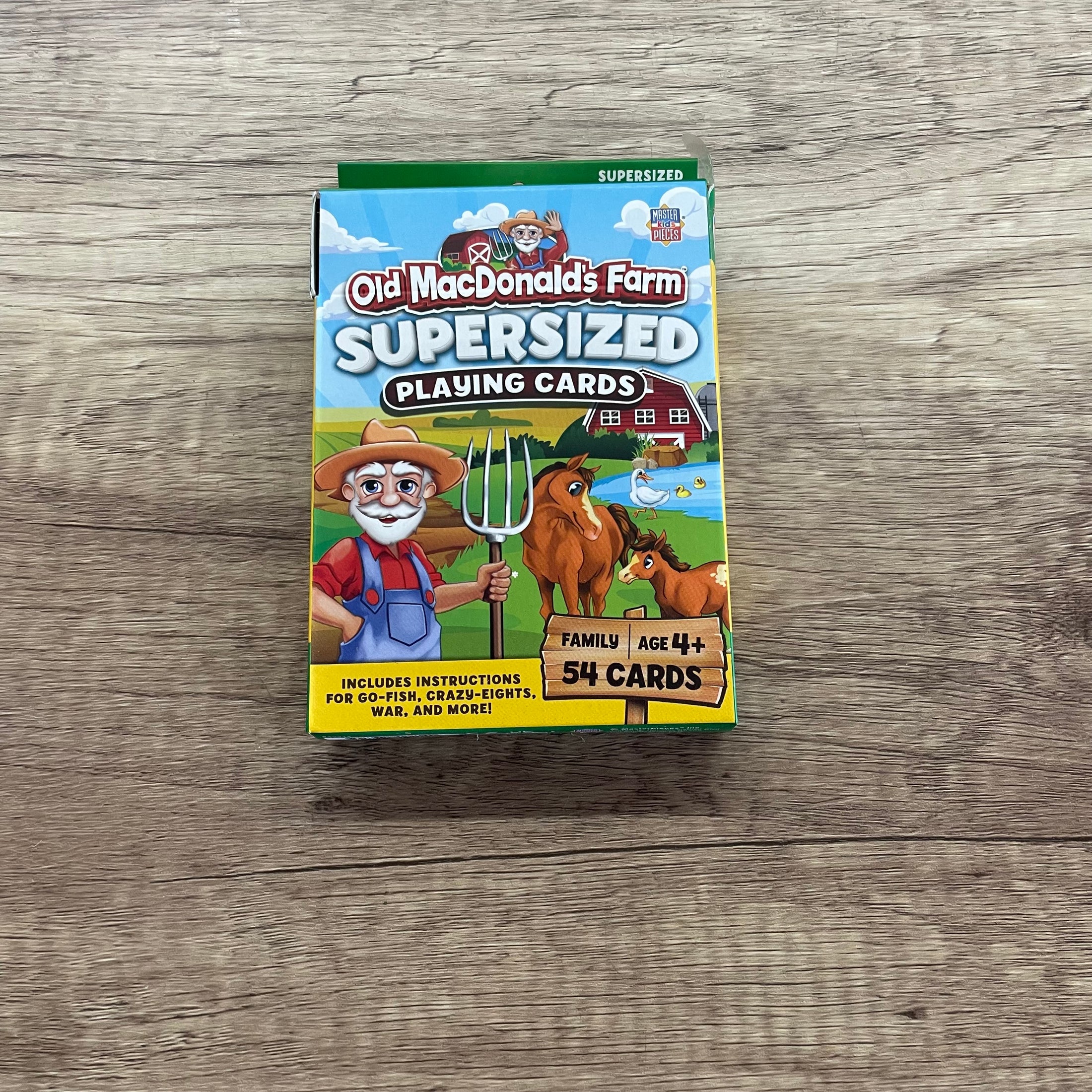 PLAYING CARDS, JUMBO: OLD MACDONALD'S FARM
