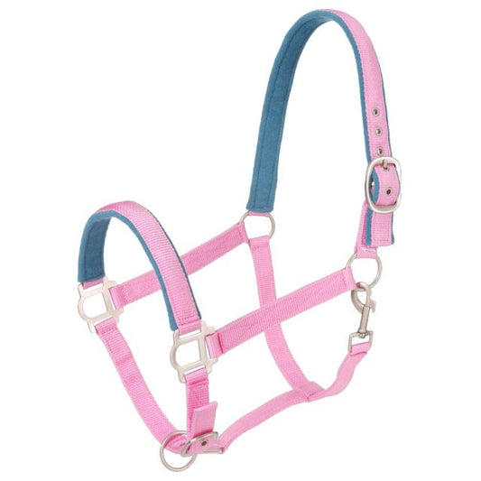 PONY HALTER SATIN TURQ