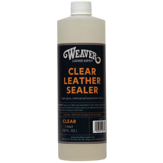 CLEAR LEATHER SEALER, PINT