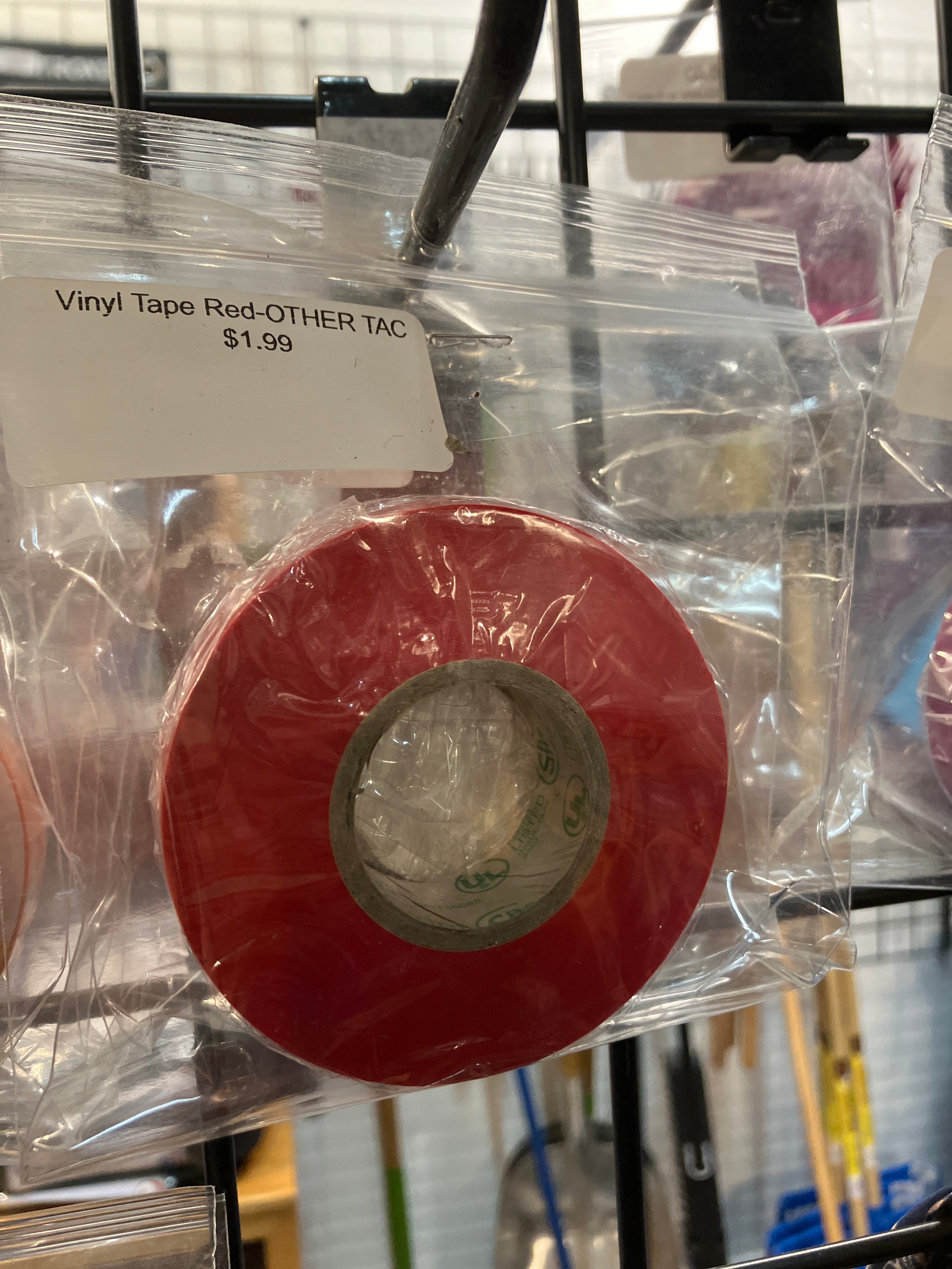 Vinyl Tape Red-OTHER TACK