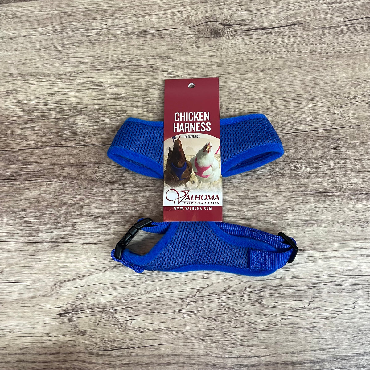 CHICKEN MESH HARNESS, MEDIUM, BLUE