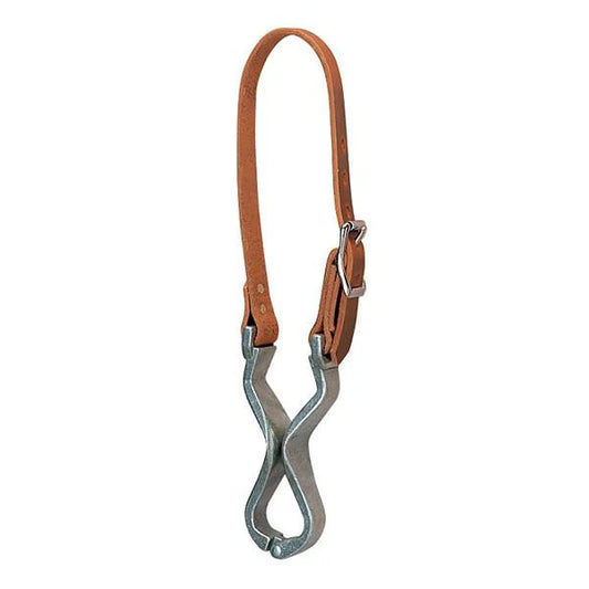 CRIBBING STRAP, LTHR & ALUMINUM