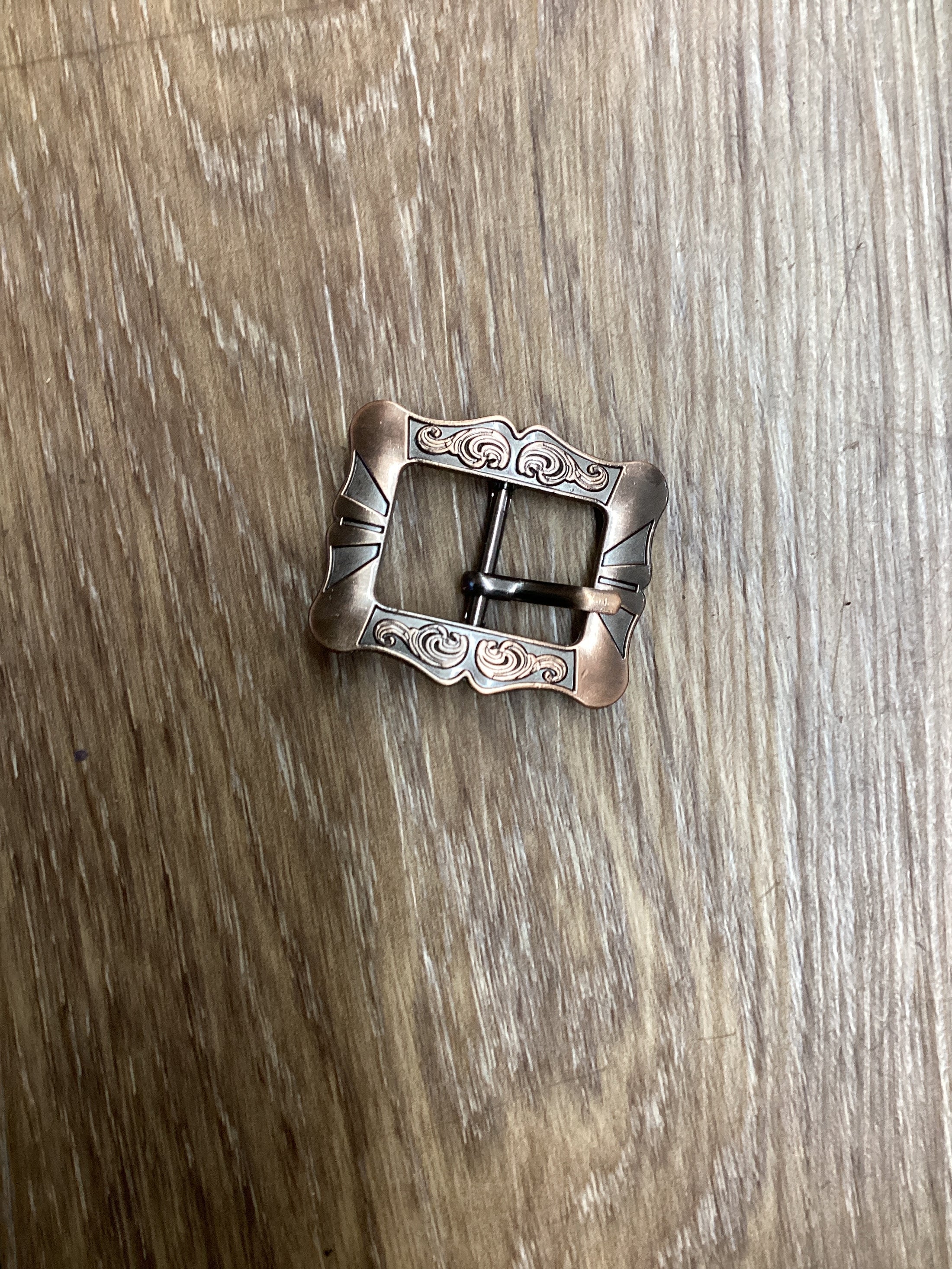 Cart Buckle: Copper 5/8" - 3/4"