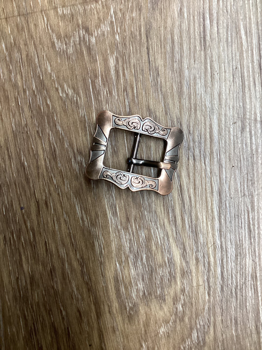 Cart Buckle: Copper 5/8" - 3/4"