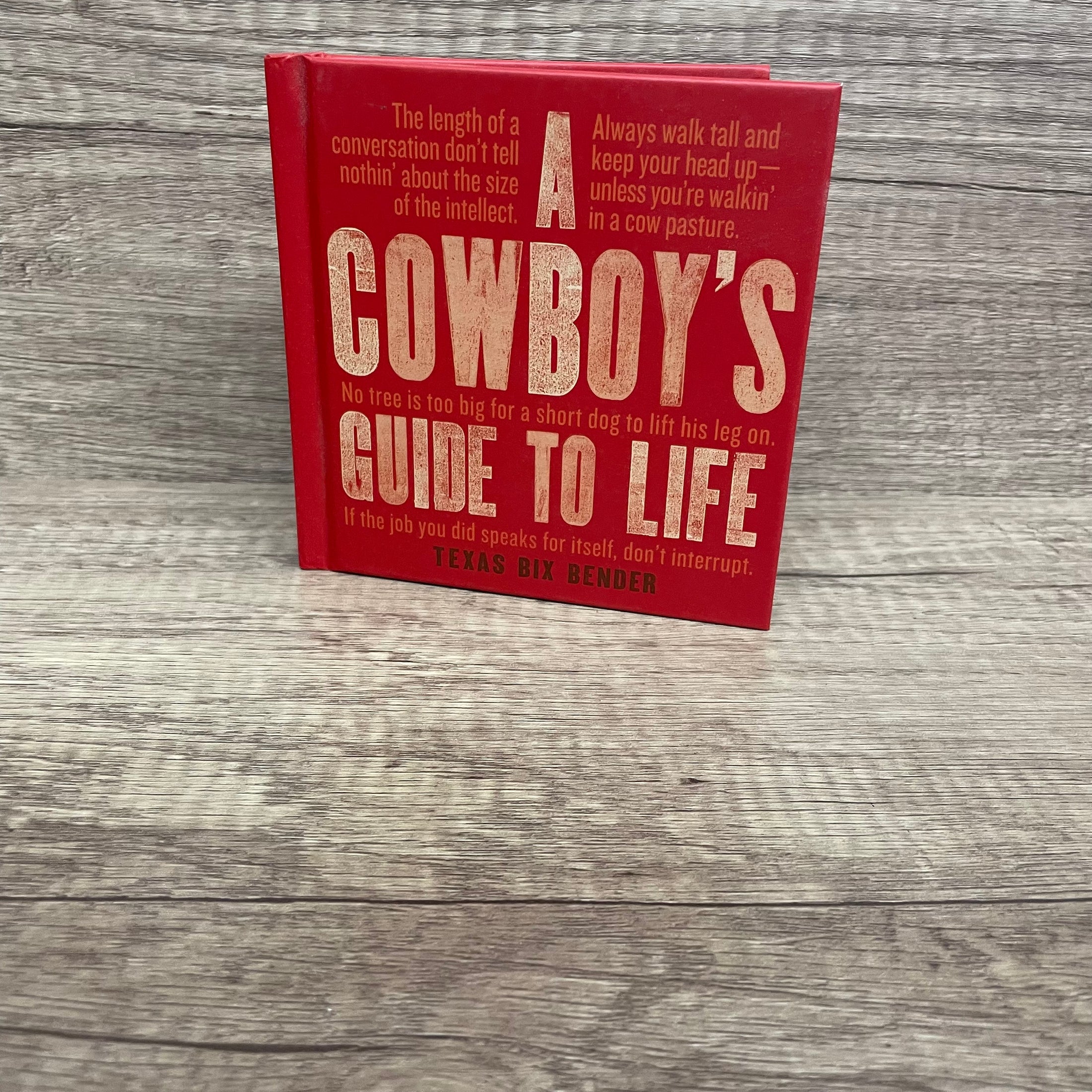 BOOK: COWBOY'S GUIDE TO LIFE