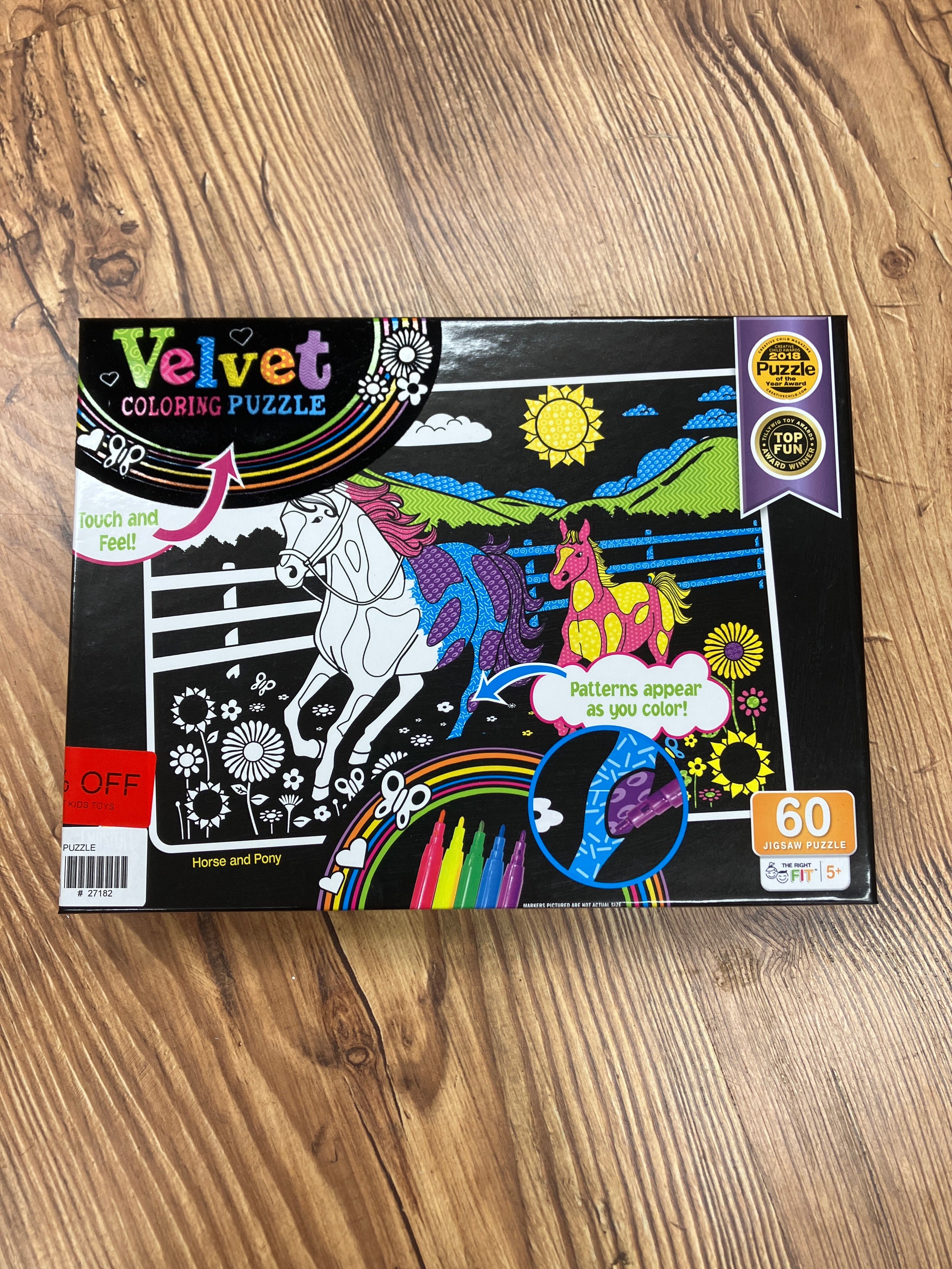 VELVET HORSE PONY PUZZLE