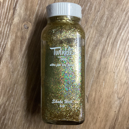 GLITTER GOLD HOOF POLISH-SHOW : 4 OZ