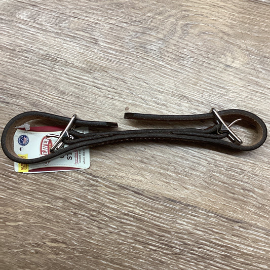 2026 WV CURB STRAP: Flat Bridle Leather
