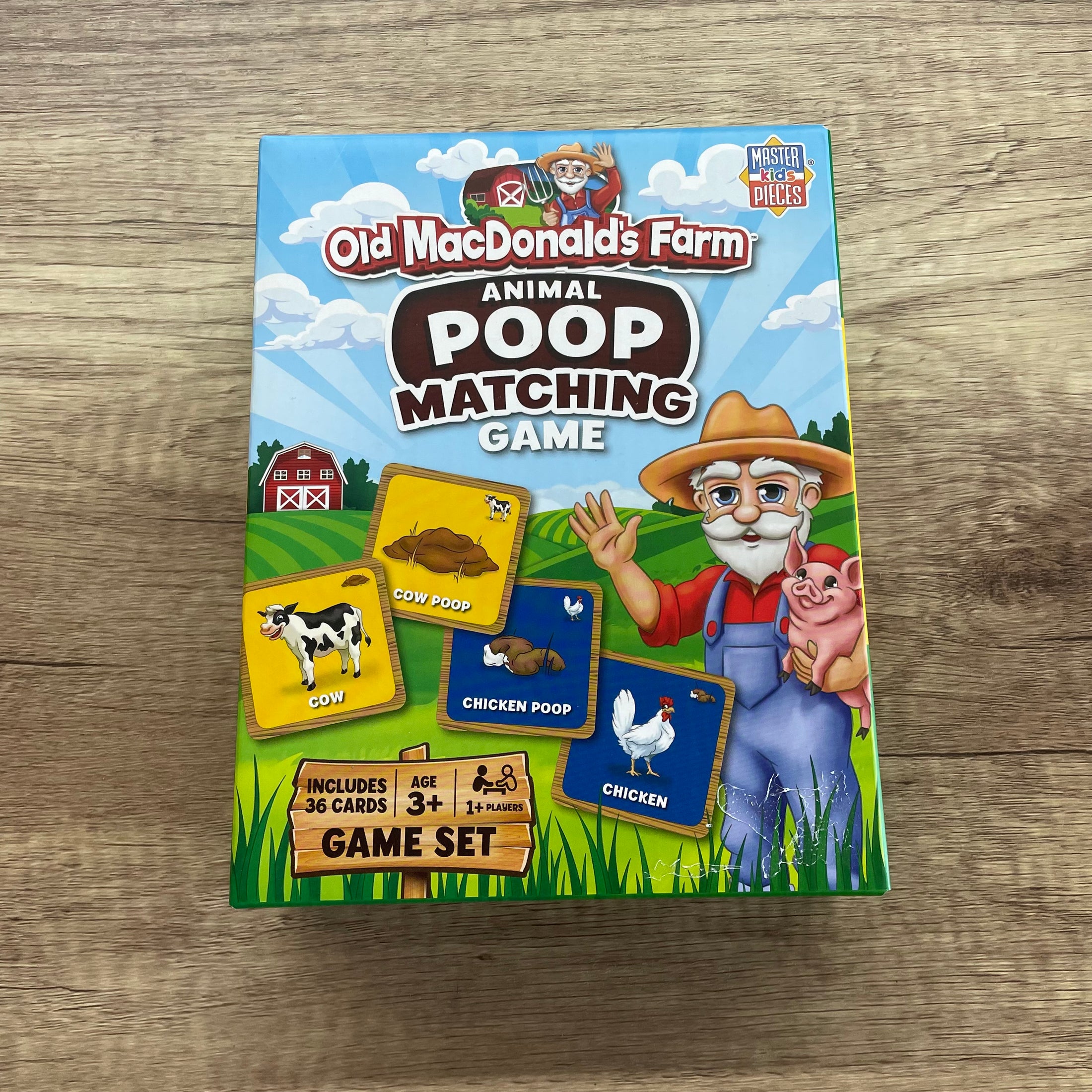 GAME: OLD MACDONALD POOP MATCHING GAME