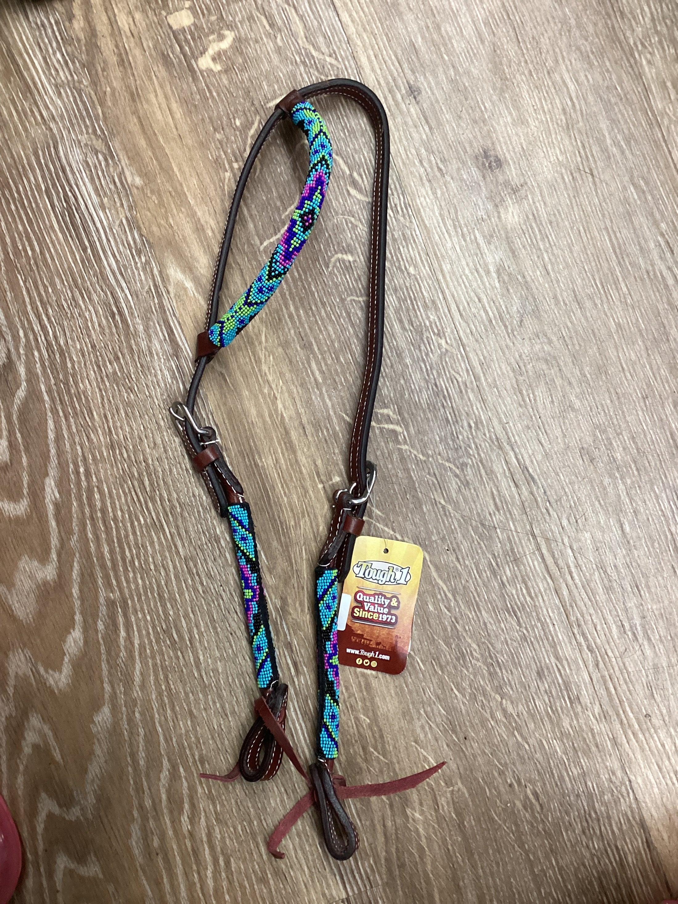 BEADED DIAMOND EAR HEADSTALL-HEADSTALL