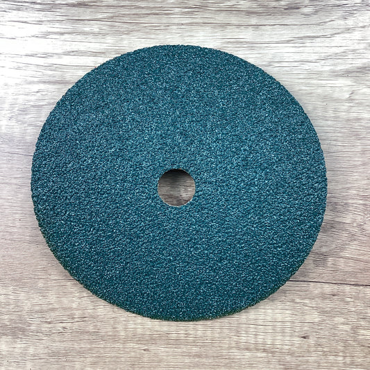 7" DISC 24 GRIT HEEL, FINISH-SHARPENER : EA