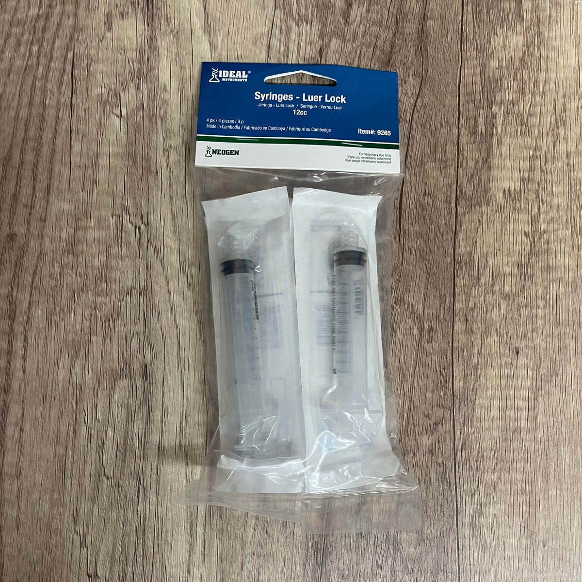 SYRINGE, 6CC LUER LOCK 6PK