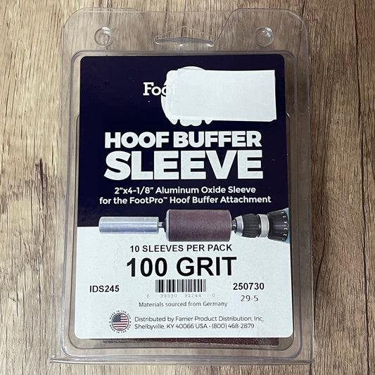 FOOTPRO HOOF BUFFER SLEEVE 100 GRIT *BOX*