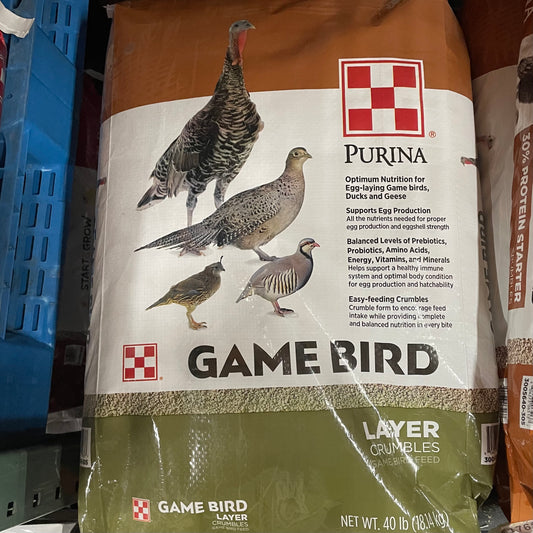 MP PUR GAMEBIRD - GAMEBIRD LAYENA CRUMBLES 40LB