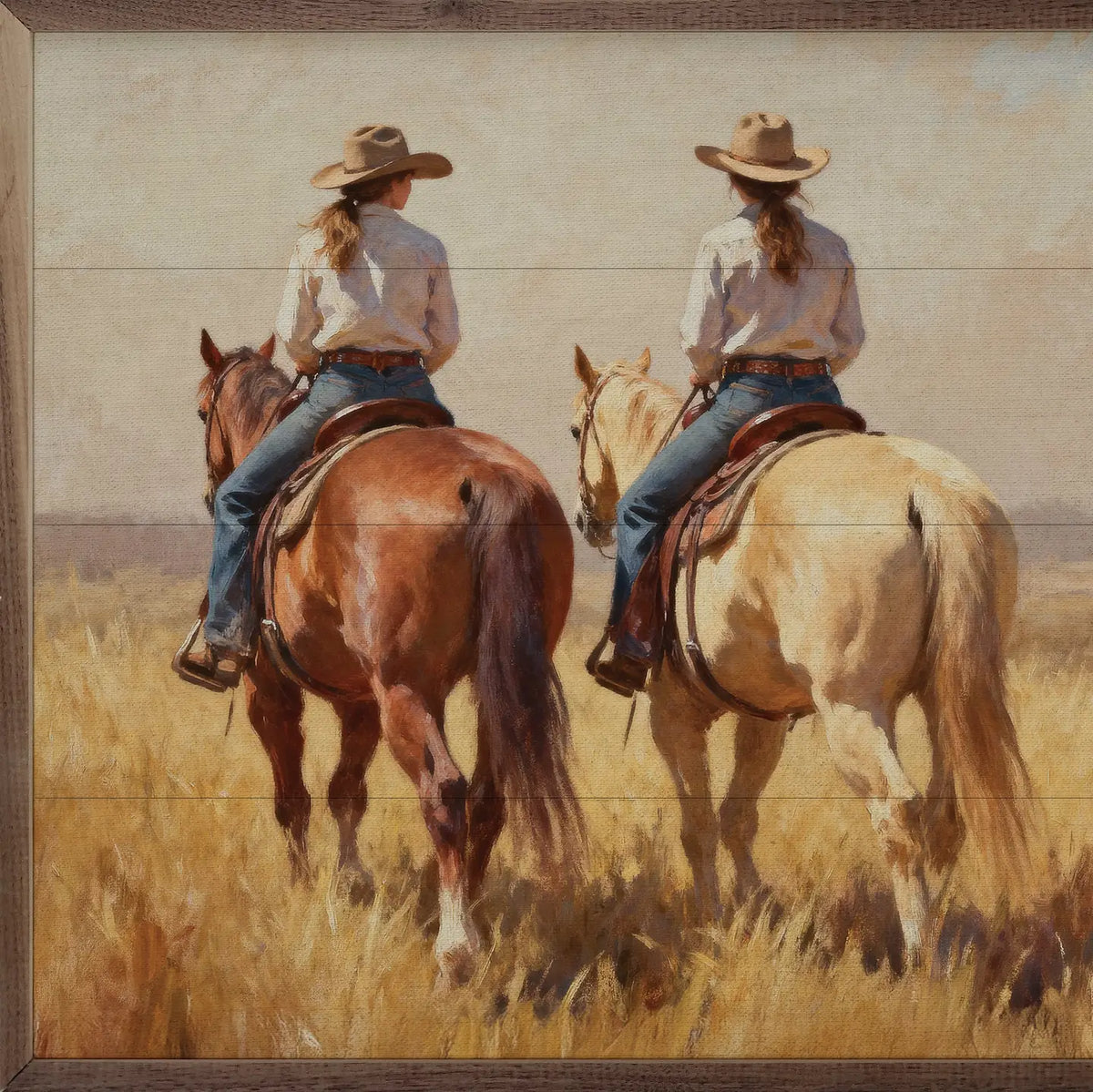 FRAMED: TRAIL FRIENDS 10 X 8
