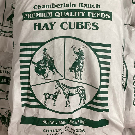 Alfalfa Hay Cubes 50# CERTIFIED