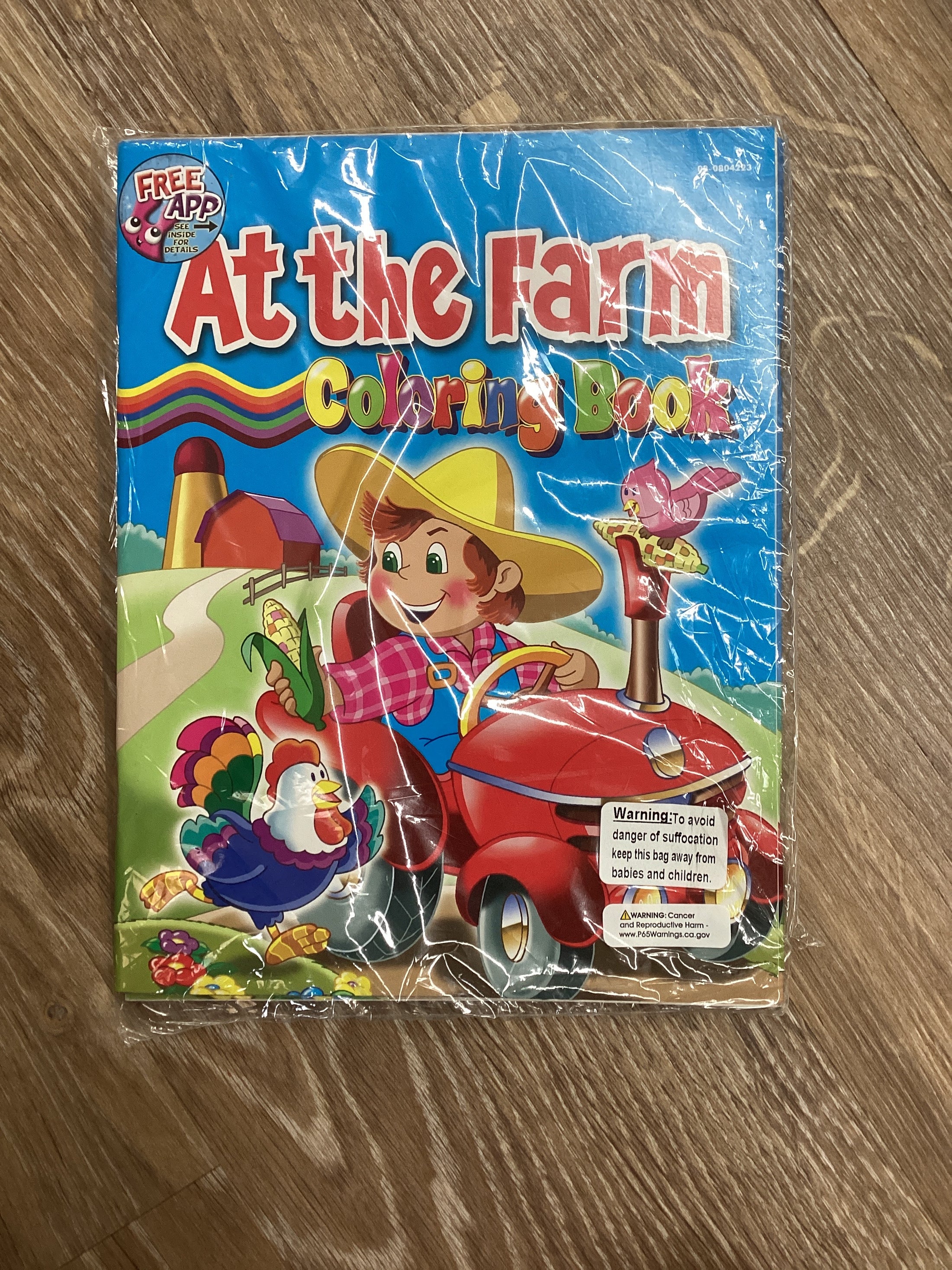 FARM COLORING BOOK 2PK