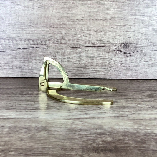 HOOF GAUGE, BRASS, ANVIL BRAND