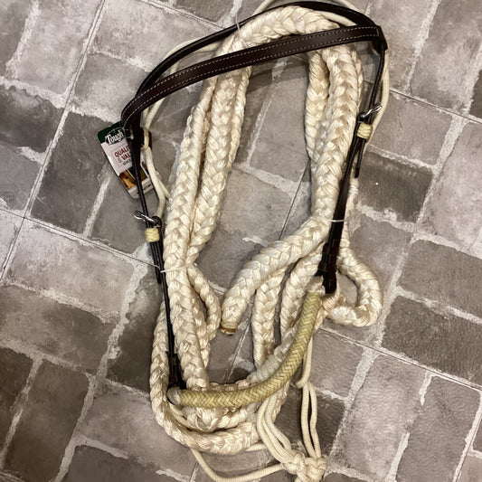 LOPING HACKAMORE W/REINS