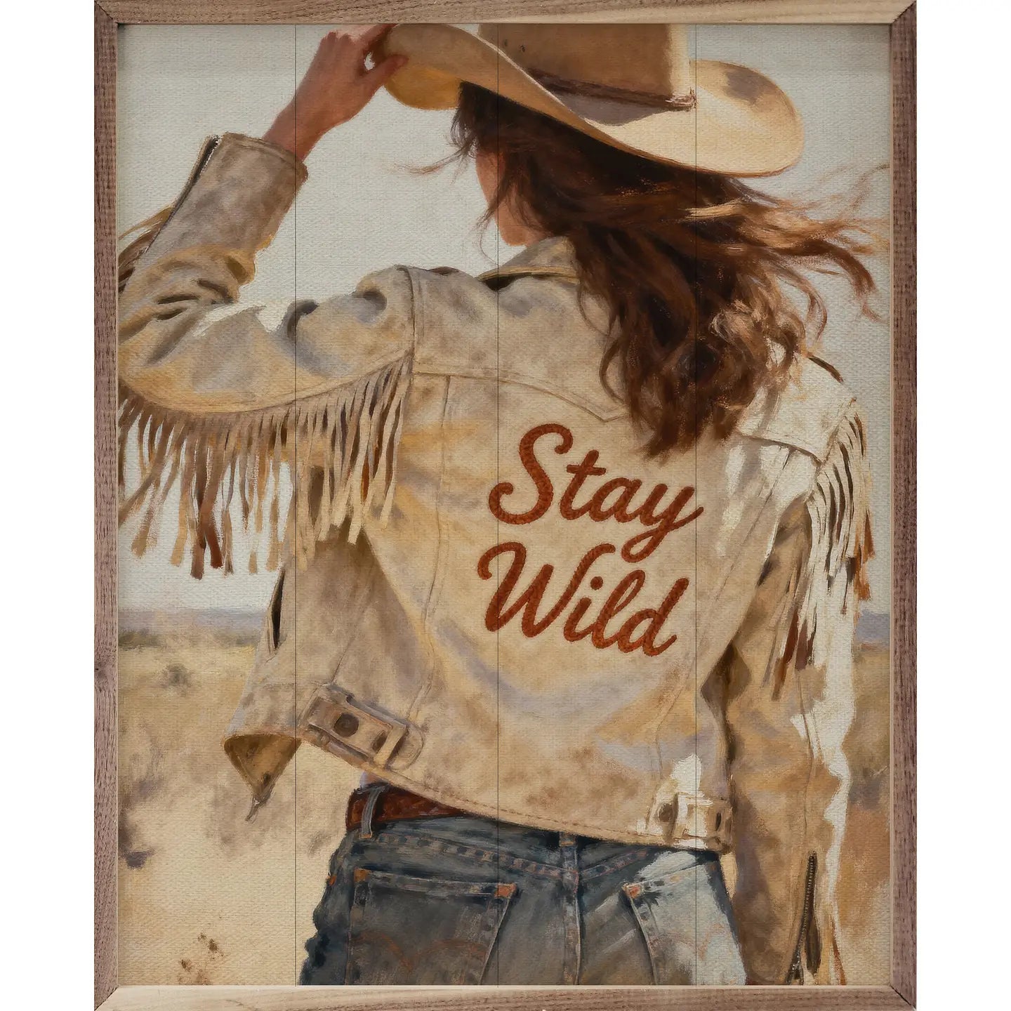 FRAMED: WESTERN WOMEN STAY WILD 12 X 20