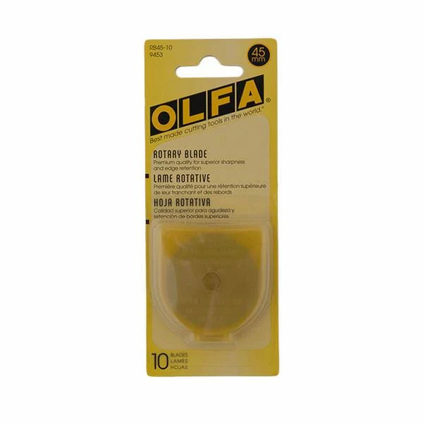 45MM BLADE REPLACEMENT 10PK