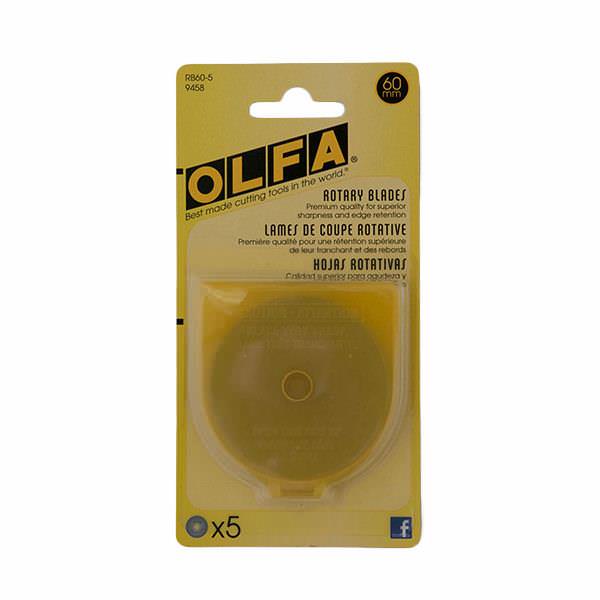 60MM BLADE REPLACEMENT 5PK