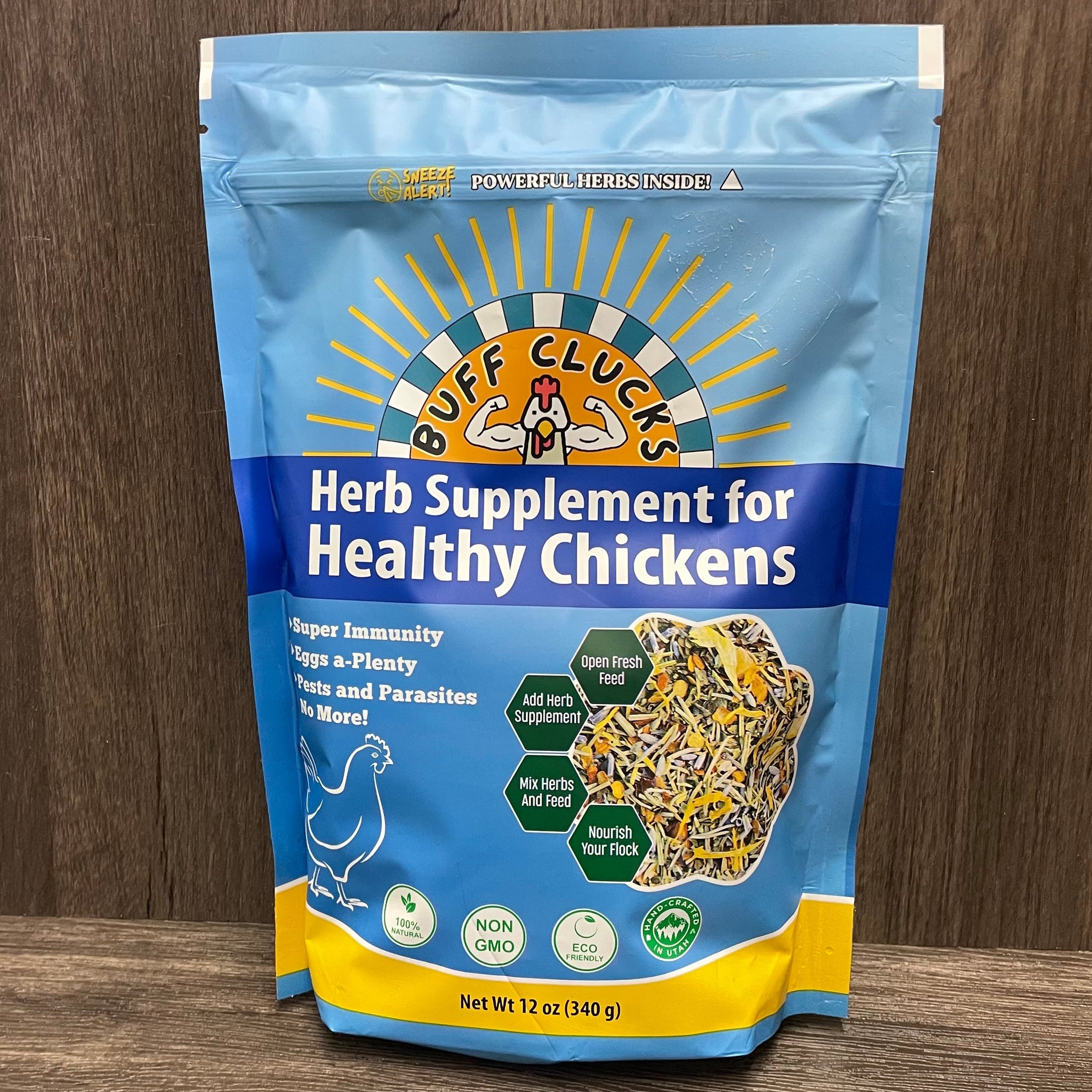 HERB SUPPLEMENT FOR BACKYARD CHICKENS 12OZ