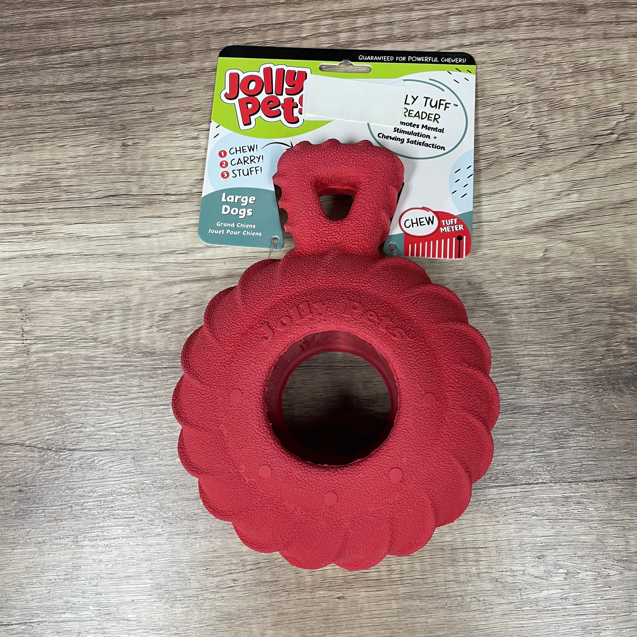 JOLLY TUFF TREADER 6" RED