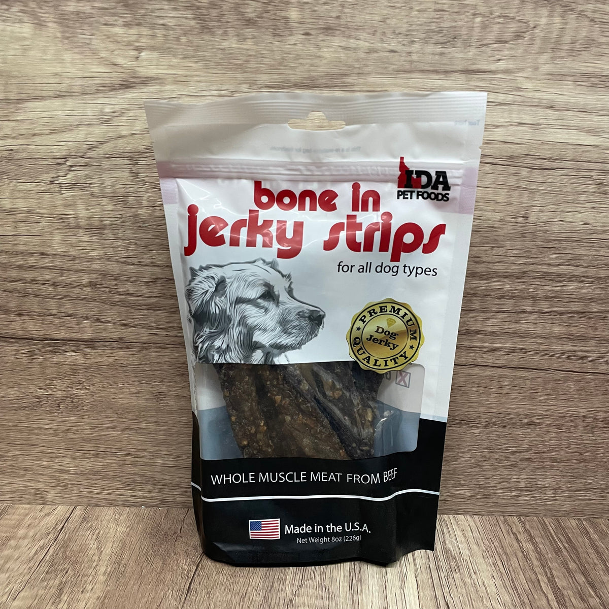 BONE IN JERKY STRIPS