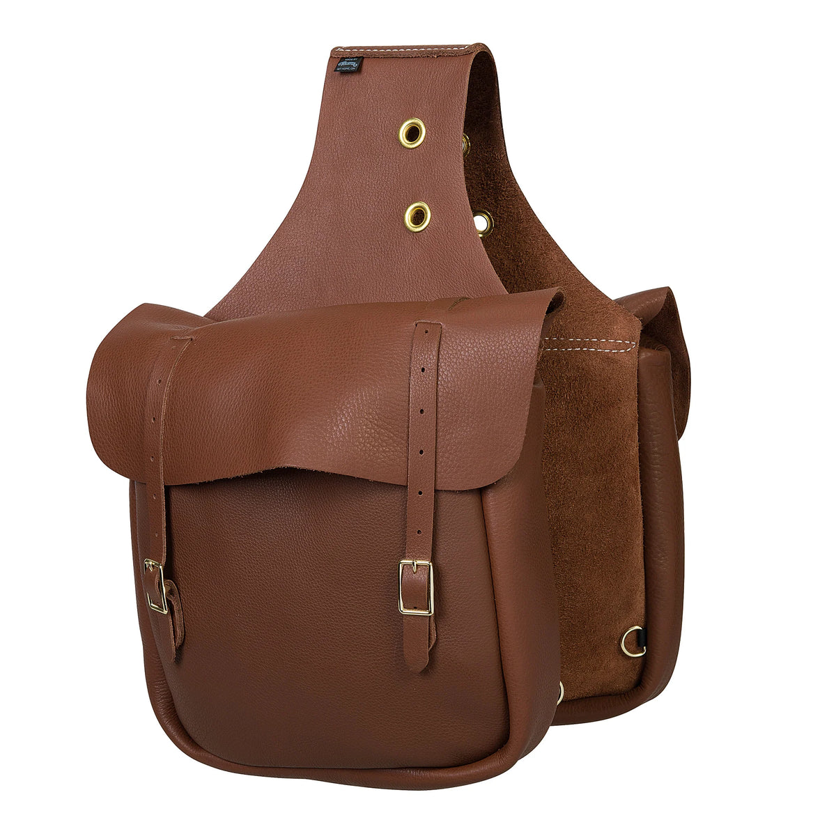 SADDLE BAG TG-CHAP, BROWN-SADDLE BAG