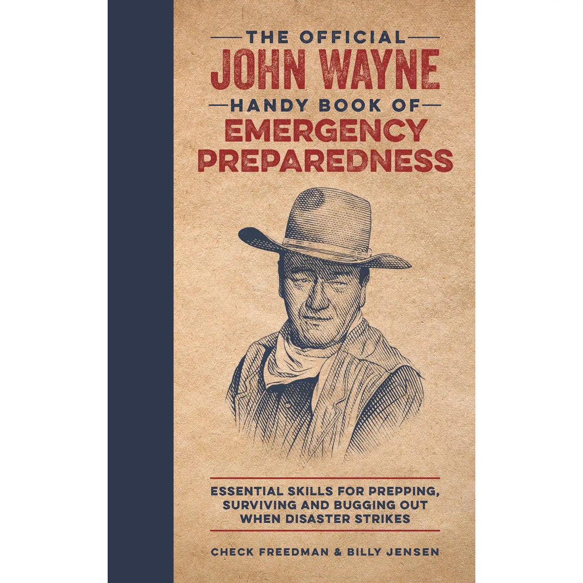 BOOK: JOHN WAYNE HANDY BOOK OF EMERGENCY