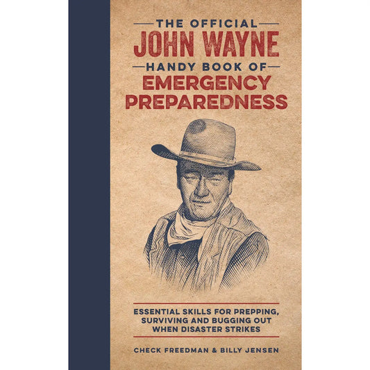 BOOK: JOHN WAYNE HANDY BOOK OF EMERGENCY