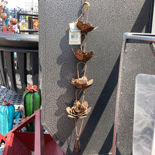 Flamed Roses Ornament