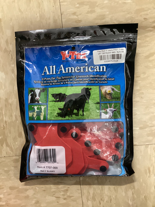 Ytex Red 3* blank-7707 : 3 star