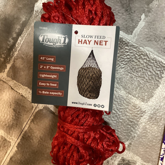 SLOW FEED HAY FEEDER RED