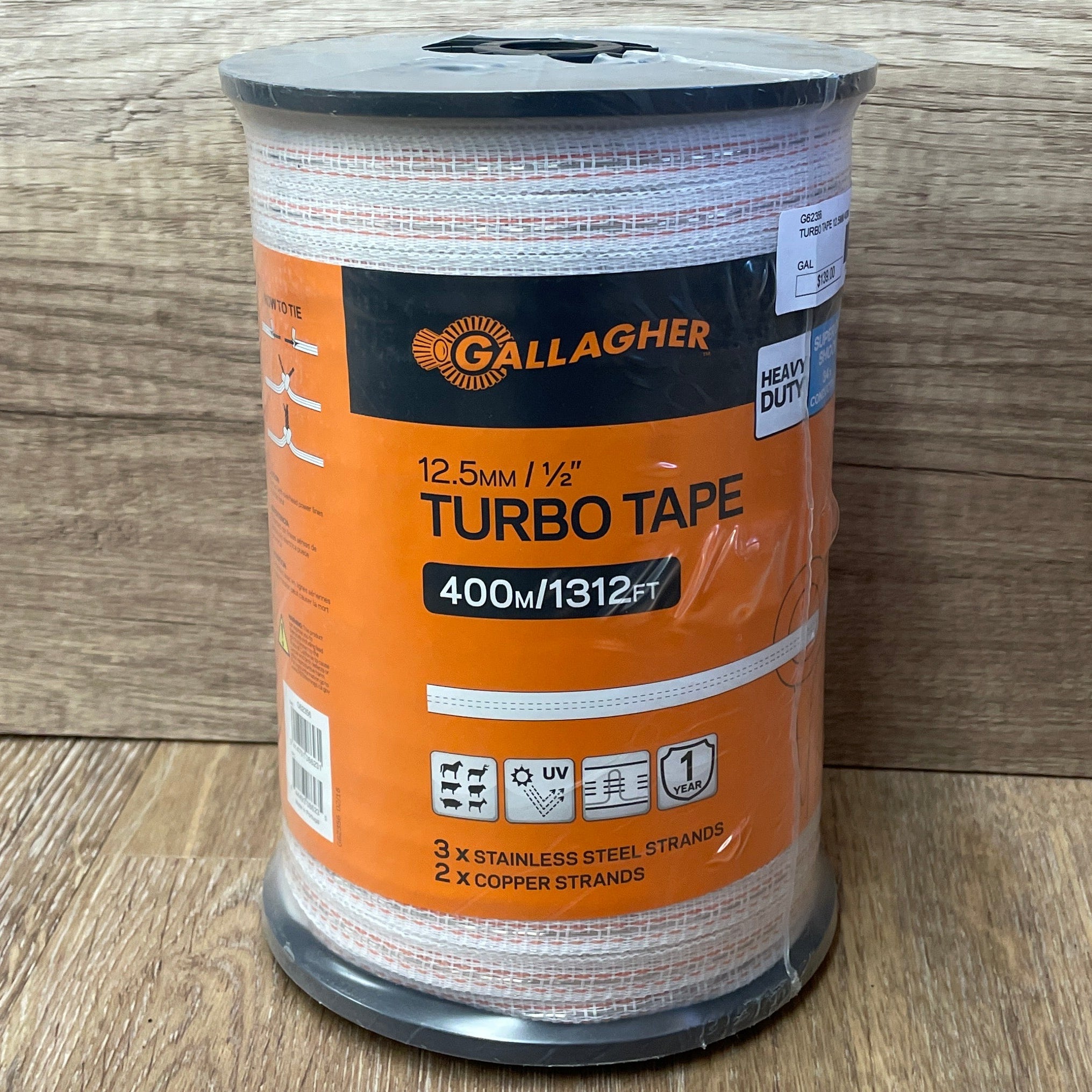 TURBO TAPE 12.5MM 400M