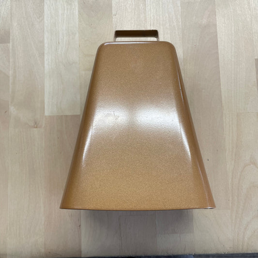 LARGE COPPER COWBELL