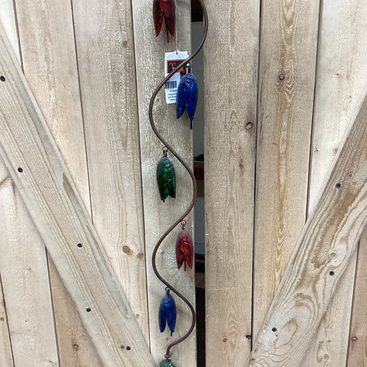 *BELL SPIRAL MULTICOLOR HANGING