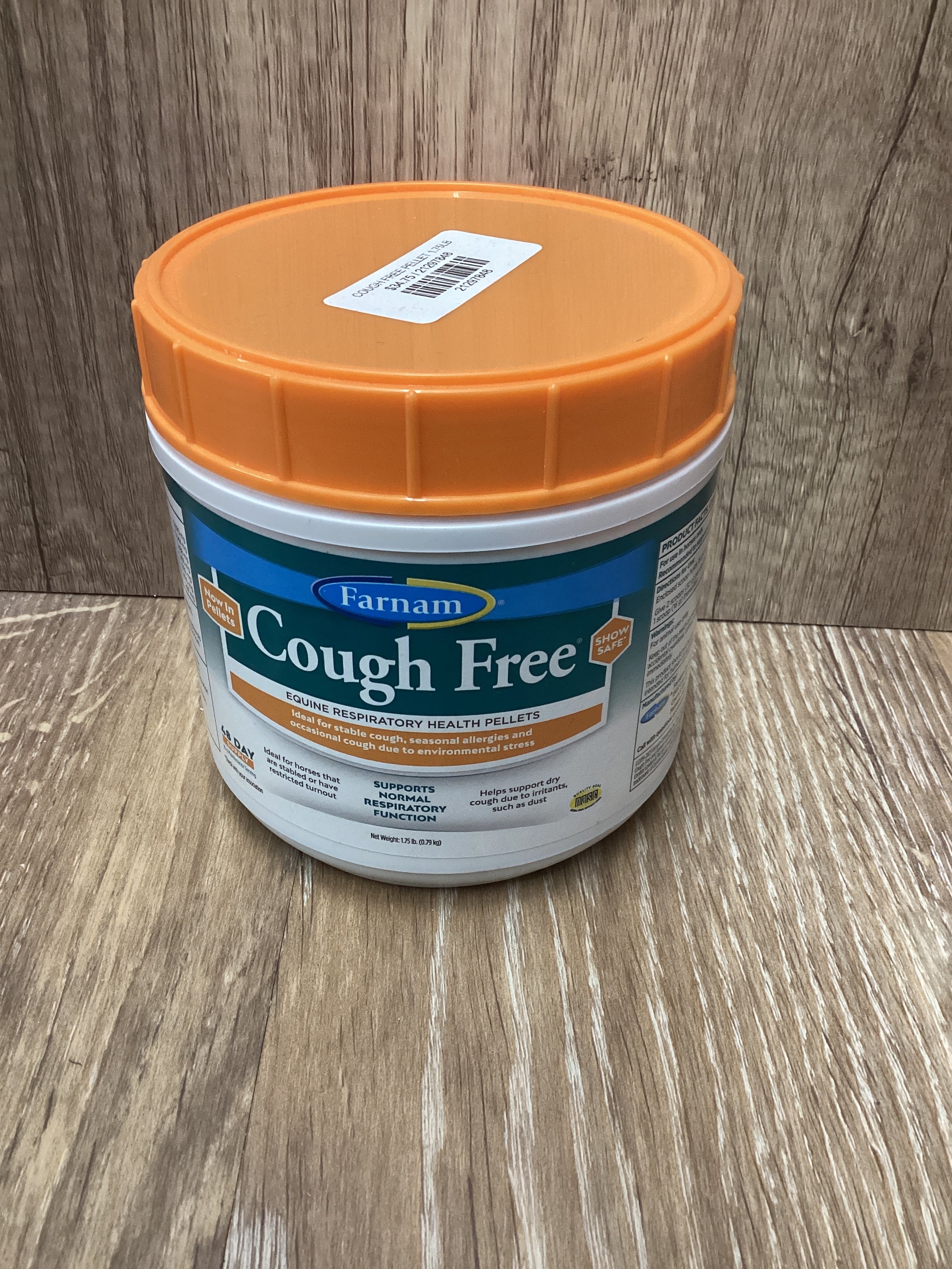 COUGH FREE PELLET 1.75LB