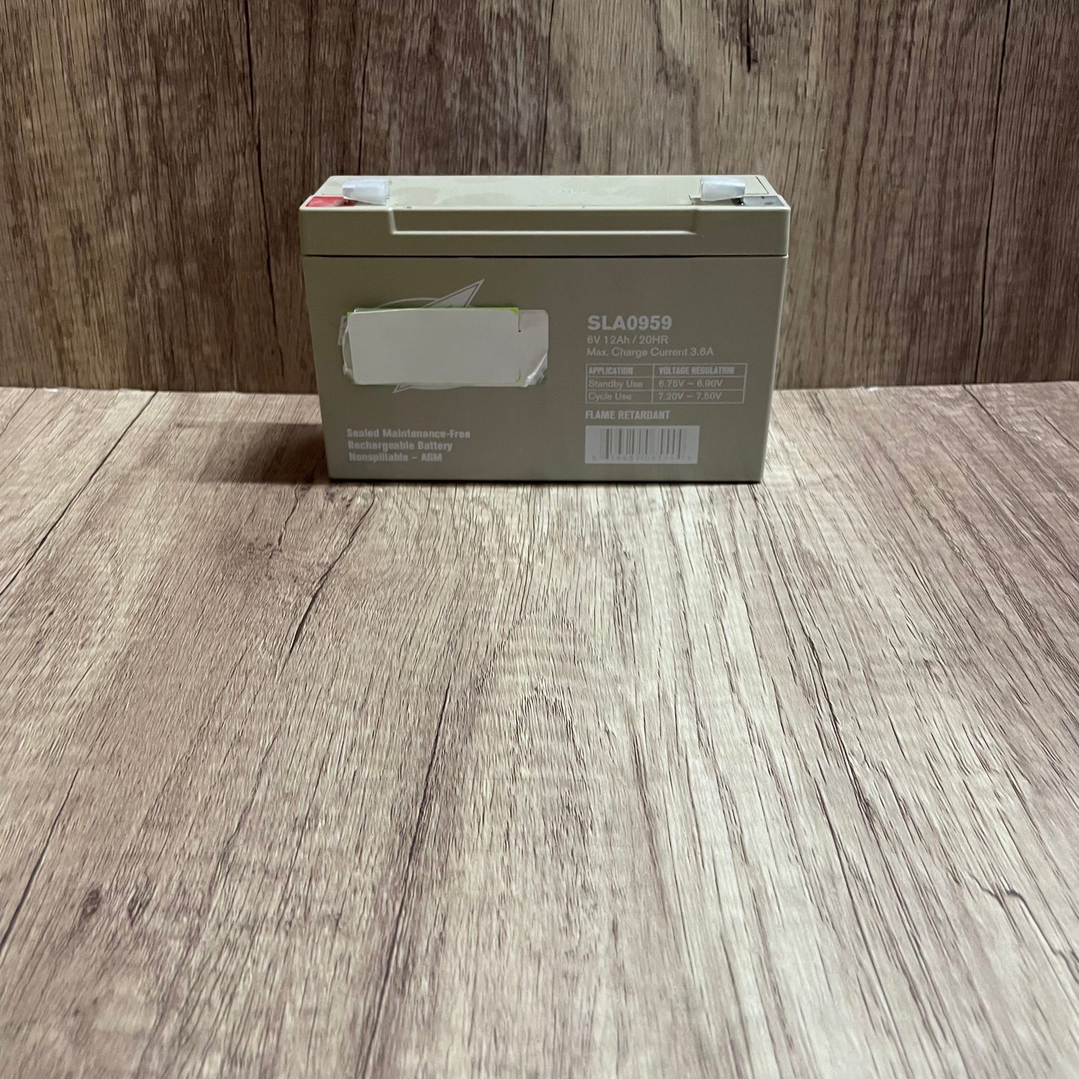 6 Volt Gell Battery (S40)