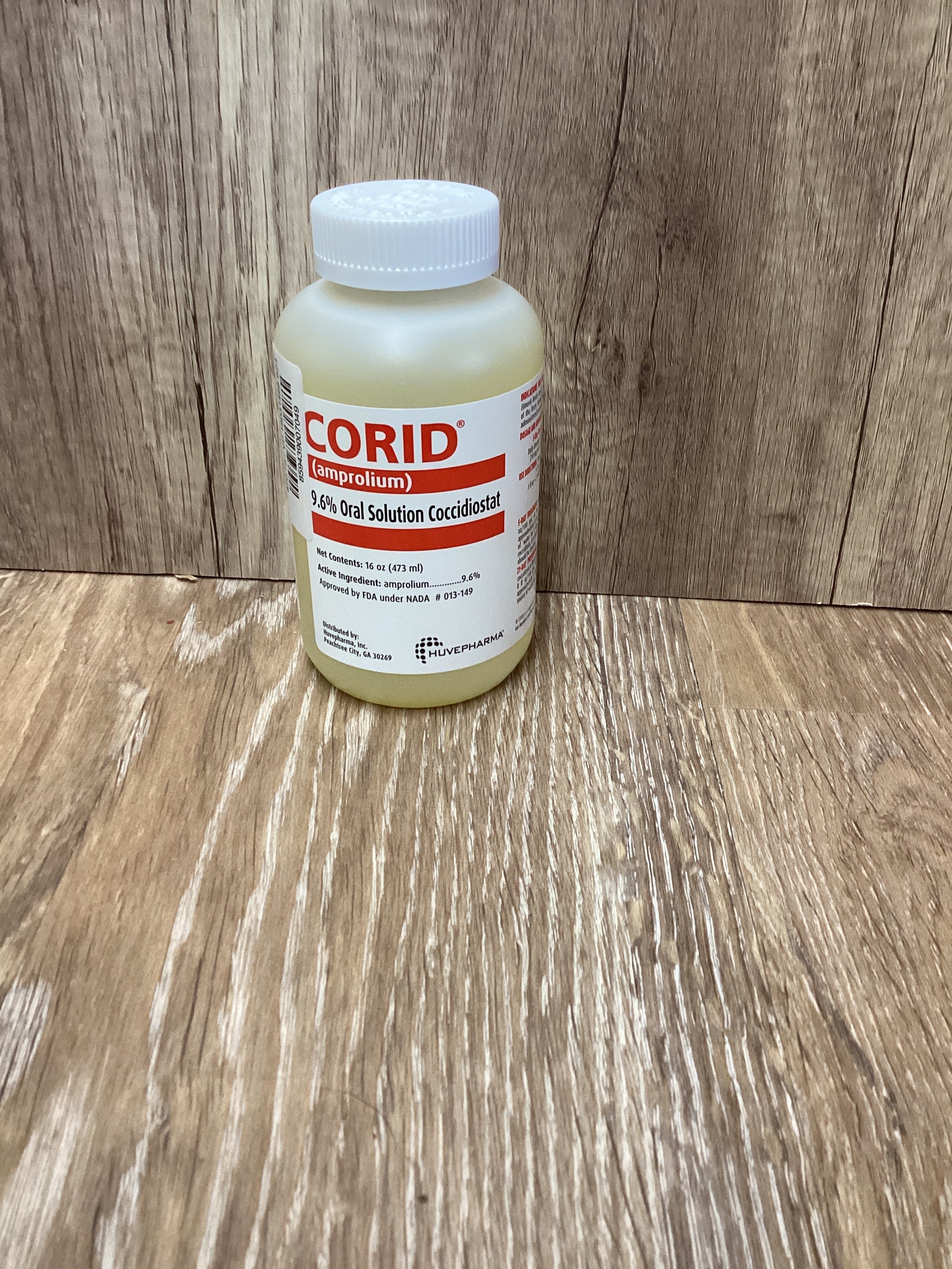 Corid 9.6% Solution, Pint