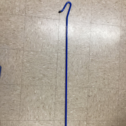 BLUE LEG ALUMINUM CROOK