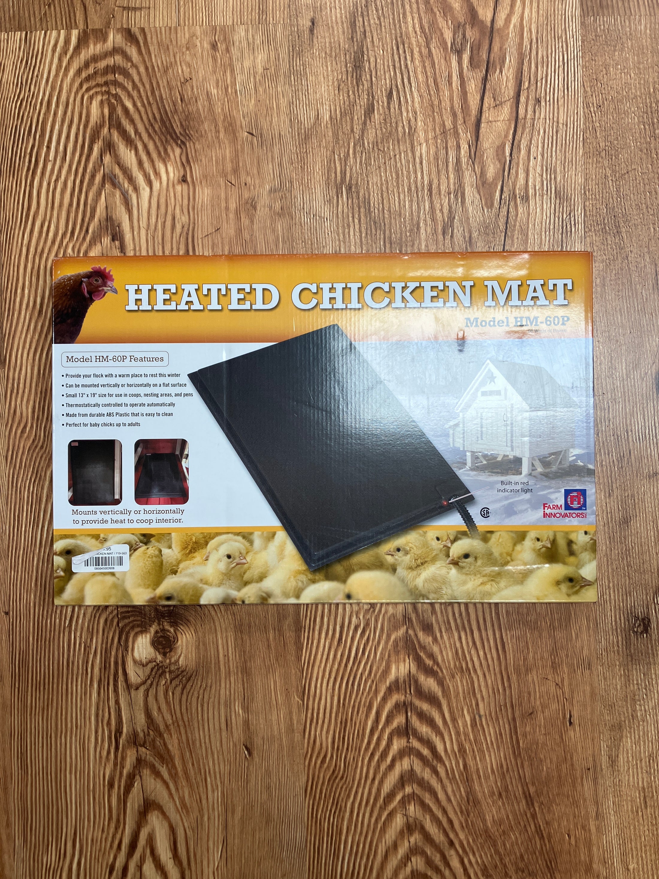 HEATED CHICKEN MAT