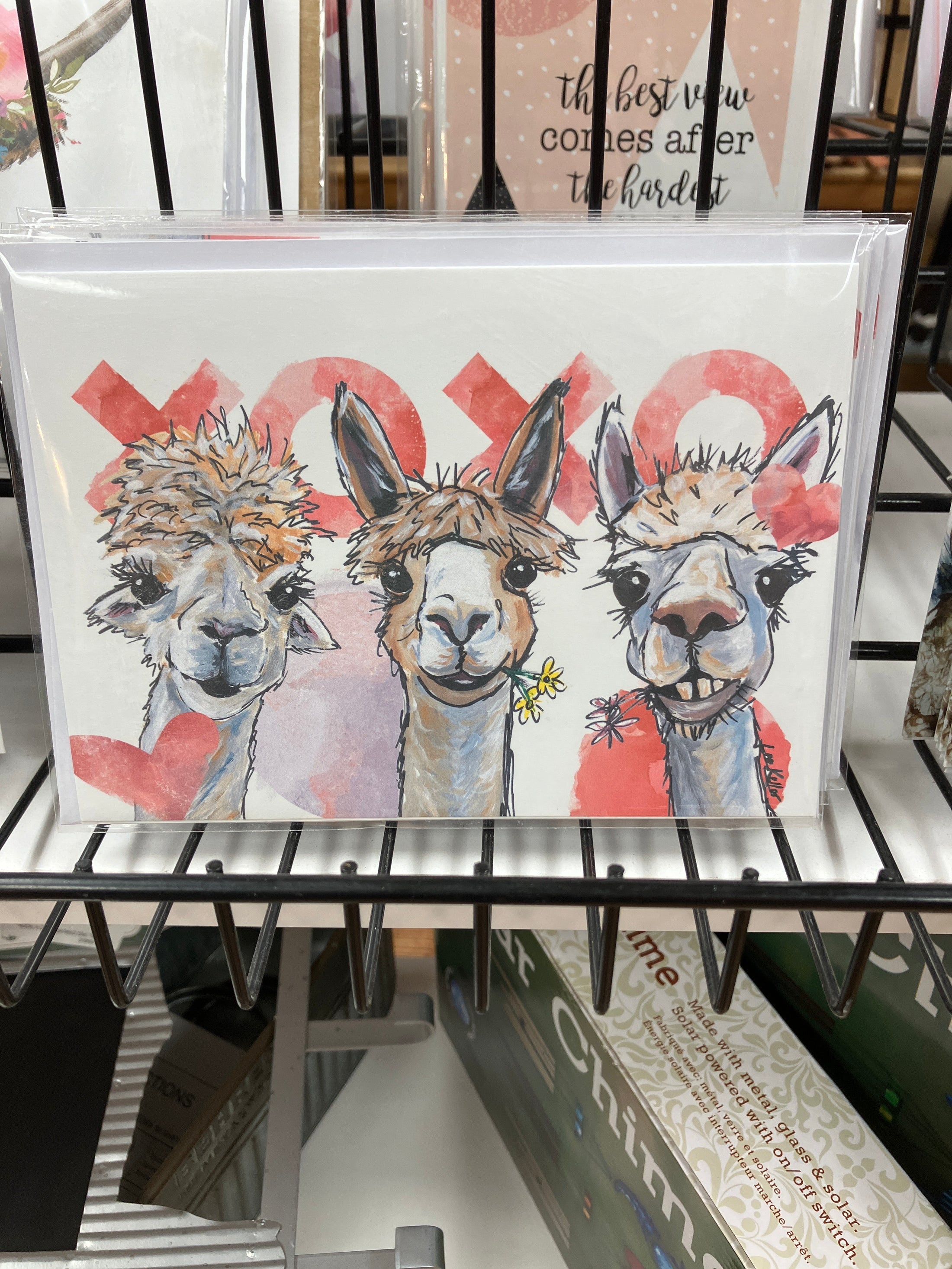 CARD: ALPACA TRIO V-DAY CARD