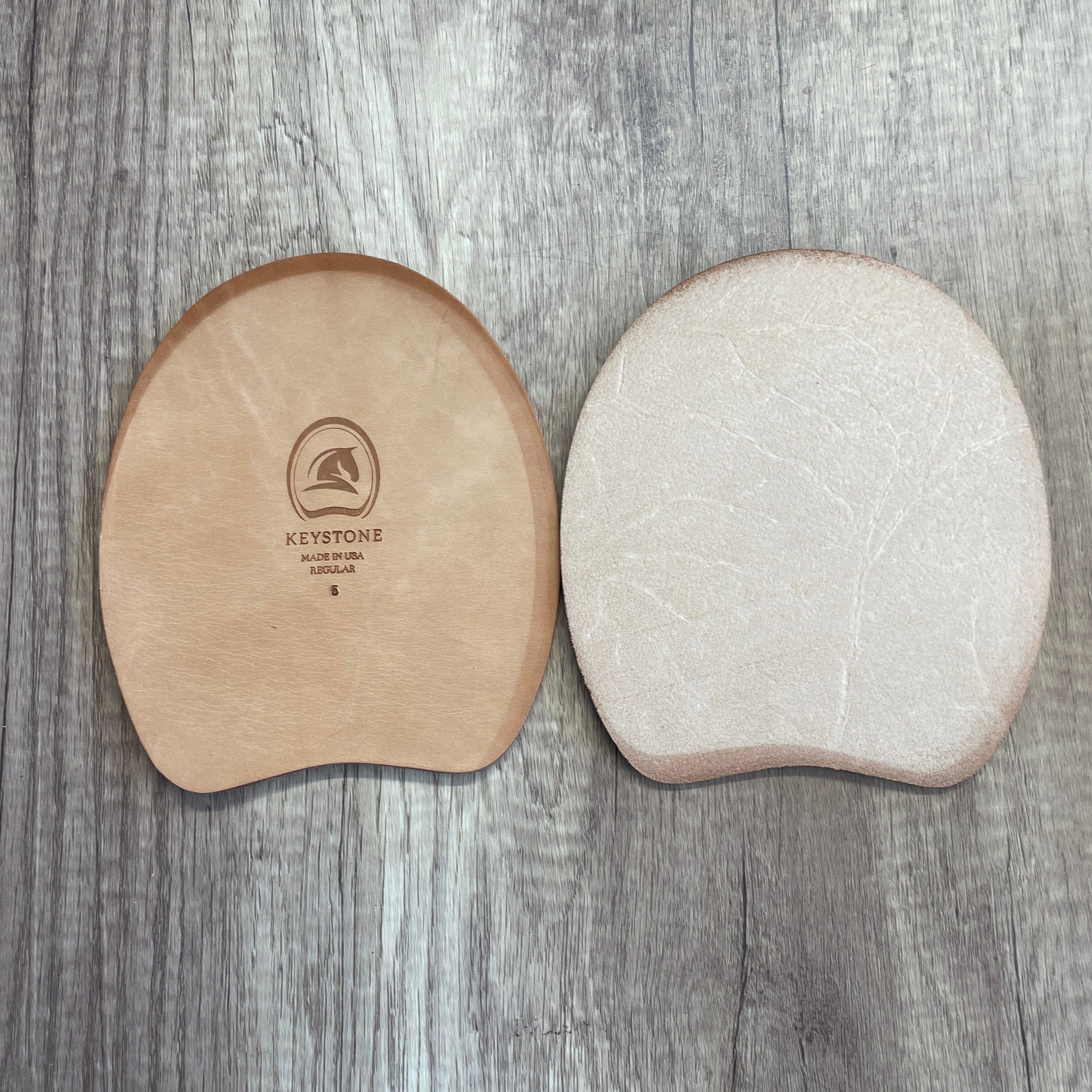 LEATHER PAD REGULAR SIZE 6, PER PAIR