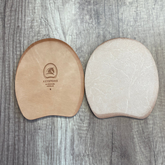 LEATHER PAD REGULAR SIZE 6, PER PAIR