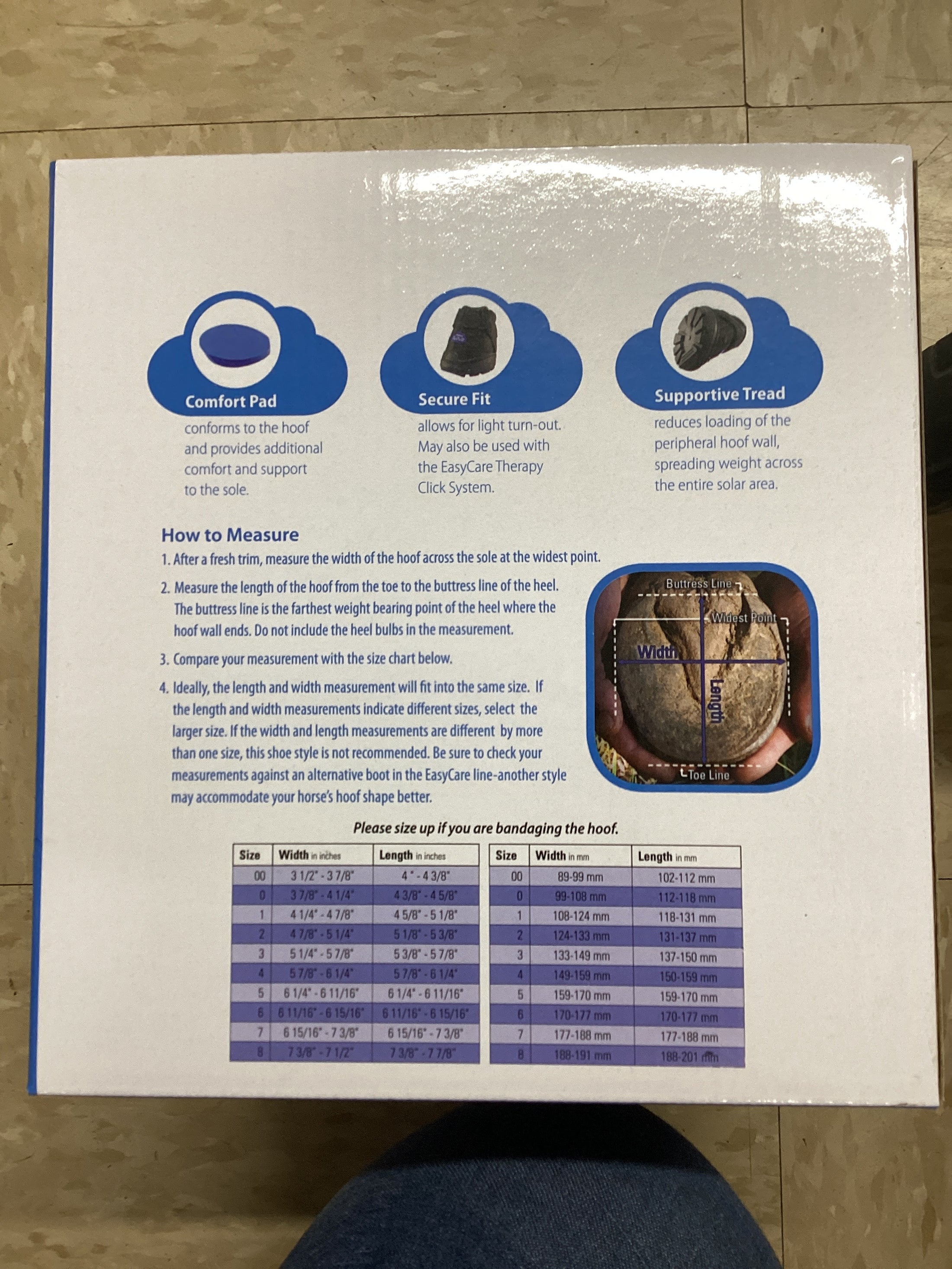 EASYBOOT CLOUD, SIZE 4